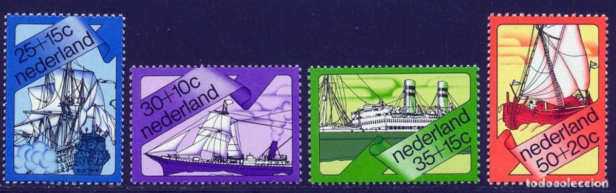 Sellos: SELLOS** DE HOLANDA 1973, YT 978/ 81