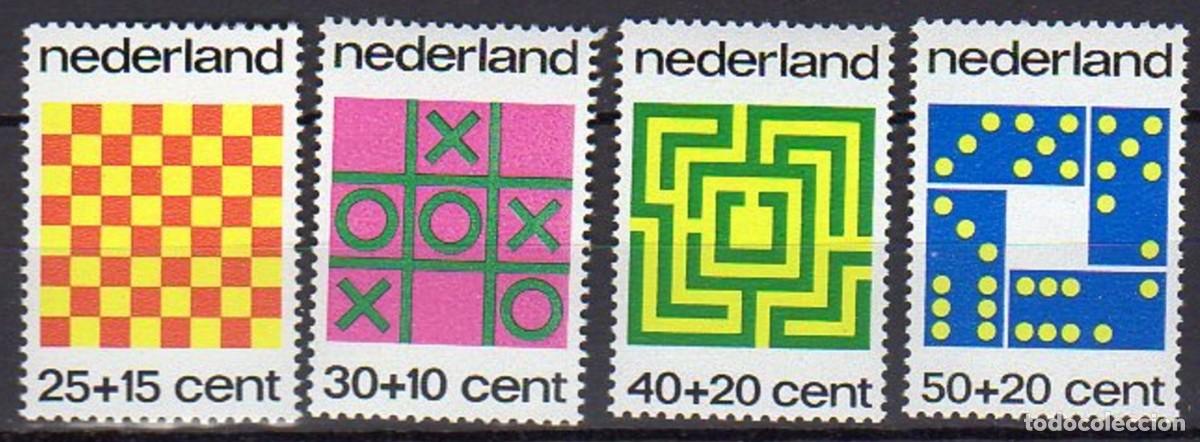 Sellos: SELLOS* DE HOLANDA 1973, YT 990/ 93