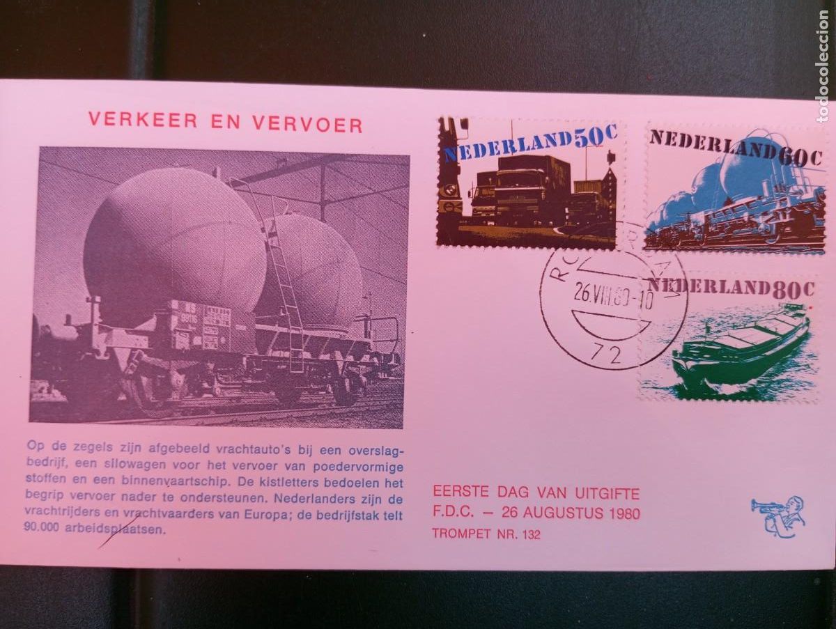 Sellos: HOLANDA, 1980, SPD. .