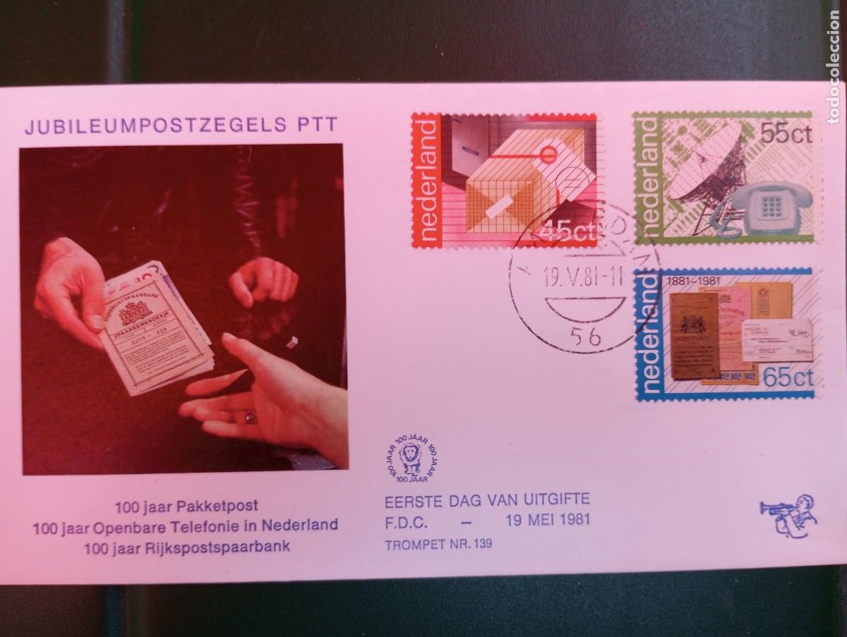 Sellos: HOLANDA, 1981, SPD. .