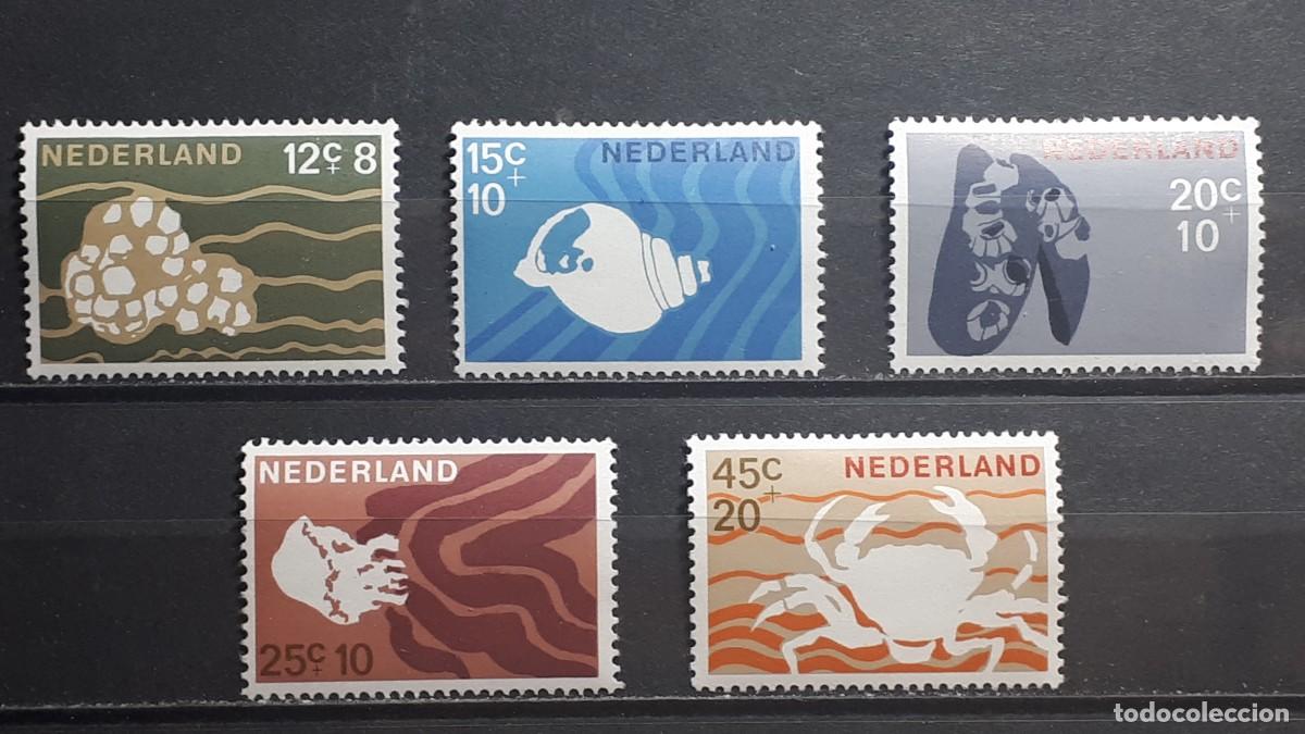 Sellos: HOLANDA. A&Ntilde;O 1967. **. YVERT 845/9