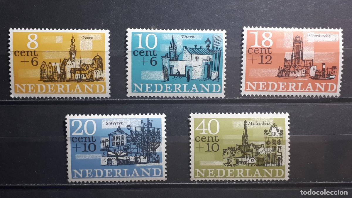 Sellos: HOLANDA. A&Ntilde;O 1965. **. YVERT 817/21