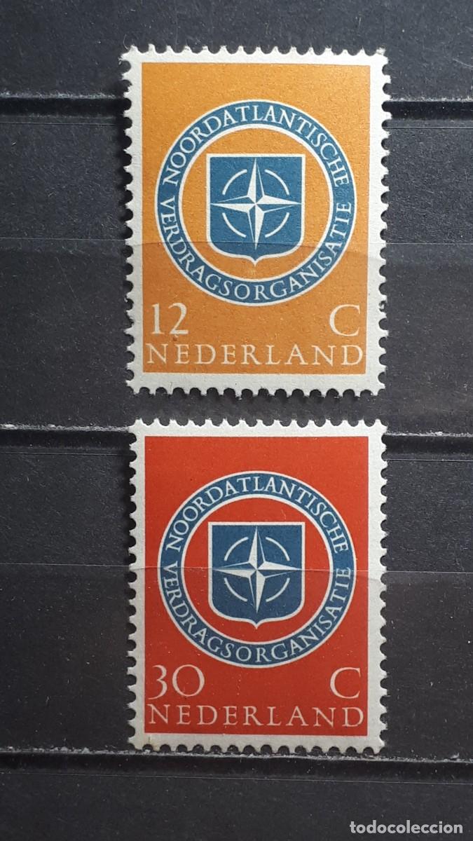 Sellos: HOLANDA. A&Ntilde;O 1959. **. YVERT 701/2