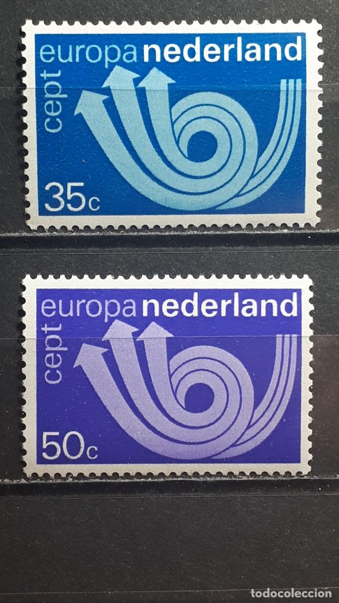 Sellos: HOLANDA. A&Ntilde;O 1973. **. YVERT 982/3