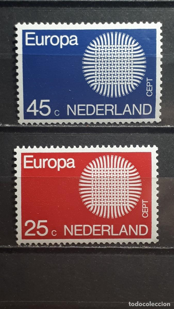 Sellos: HOLANDA. A&Ntilde;O 1970. **. YVERT 914/5