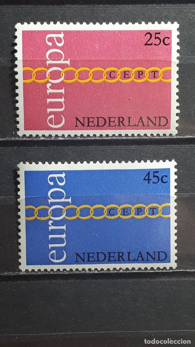 Sellos: HOLANDA. A&Ntilde;O 1971. **. YVERT 932/3