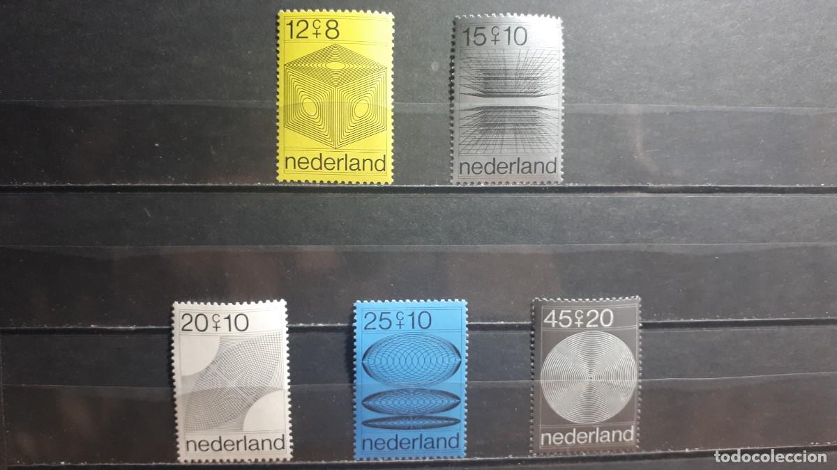 Sellos: HOLANDA. A&Ntilde;O 1970. **. YVERT 908/12