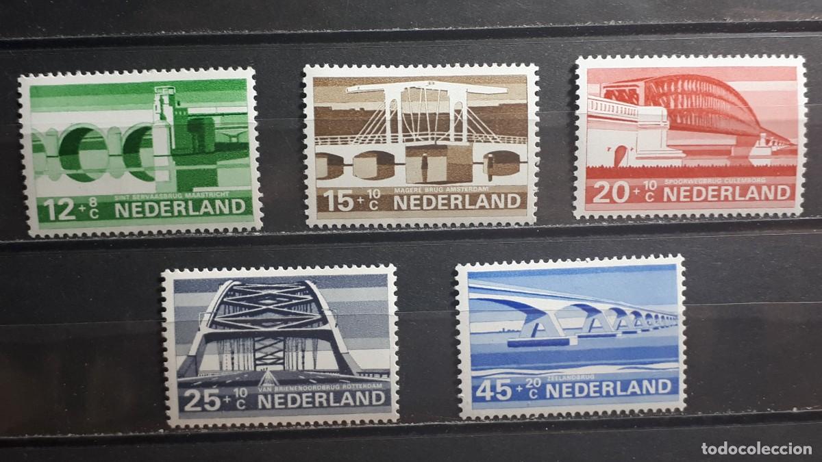 Sellos: HOLANDA. A&Ntilde;O 1968. **. YVERT 866/70