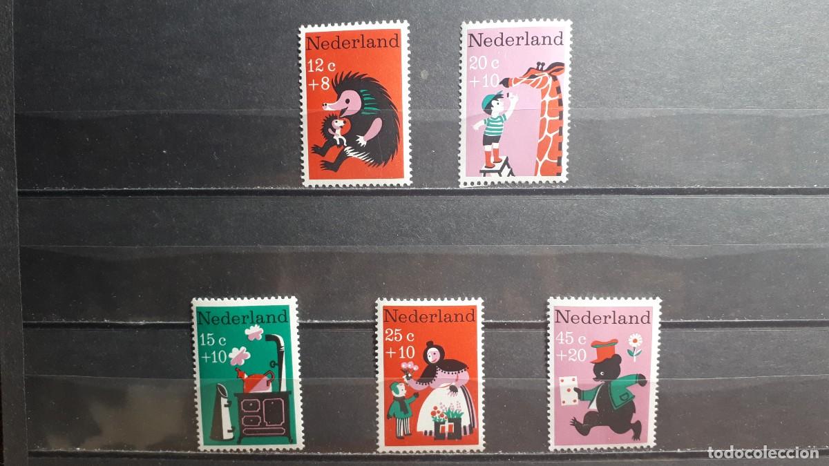 Sellos: HOLANDA. A&Ntilde;O 1967. **. YVERT 860/4
