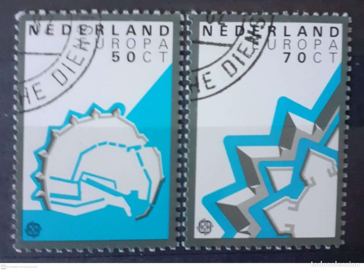 Sellos: HOLANDA n&ordm; 1189/91&ordm; Europa 1982. Hechos hist&oacute;ricos. Fortalezas. Serie completa