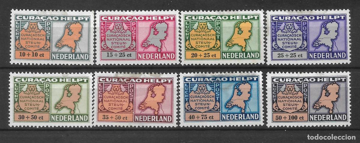 Sellos: holanda curacao a&ntilde;o 1946 sellos ** mnh - 34/26