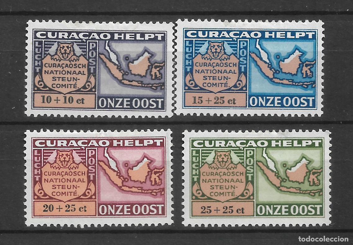 Sellos: holanda curacao a&ntilde;o 1946 sellos ** mnh - 34/26