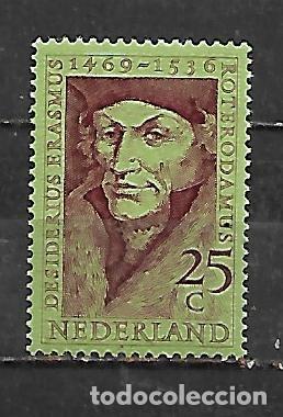 Sellos: 1969: V Cent. del nacimiento del pensador y humanista Erasmo de Rotterdam, 1469 - 1536 (MNH**)