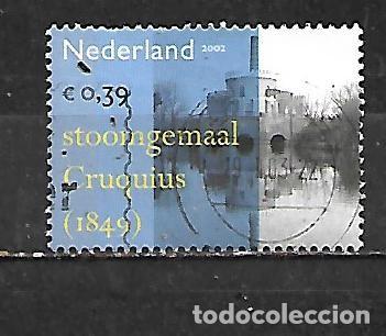 Sellos: 2002: Puesto de bomberos, Cruquius. 1849 (usado)