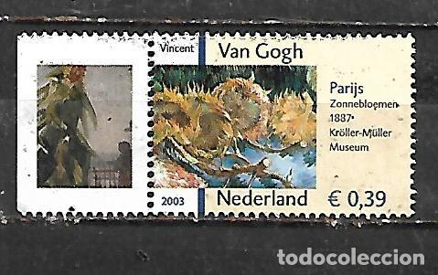 Sellos: 2003: 150 Aniversario del nacimiento de Vincent Van Gogh, 1853 - 1890 (usado)