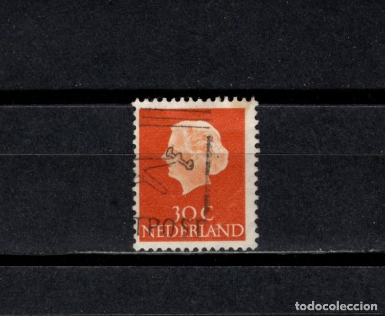 Sellos: Sello usado. Paises Bajos. Enero 1954. Reina Juliana. Yvert 604.