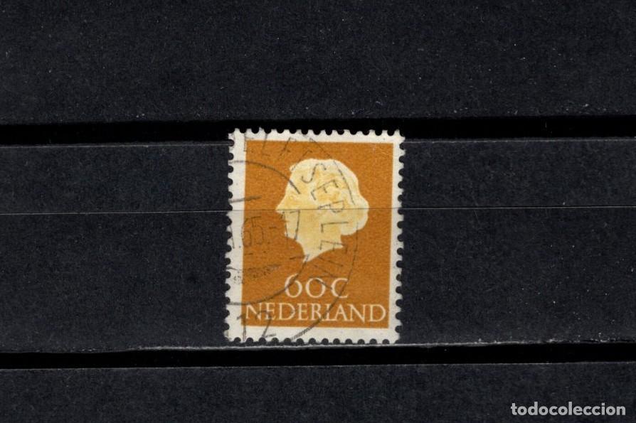 Sellos: Sello usado. Reina Juliana. Sello de 0,60 centavos. Febrero de 1954. Yvert 608.