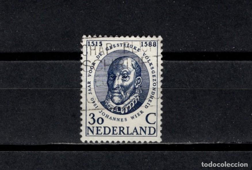 Sellos: Sello usado. Salud mental. Johannes Wier. Sello de 30 centavos. Julio 1960. Yvert 725.