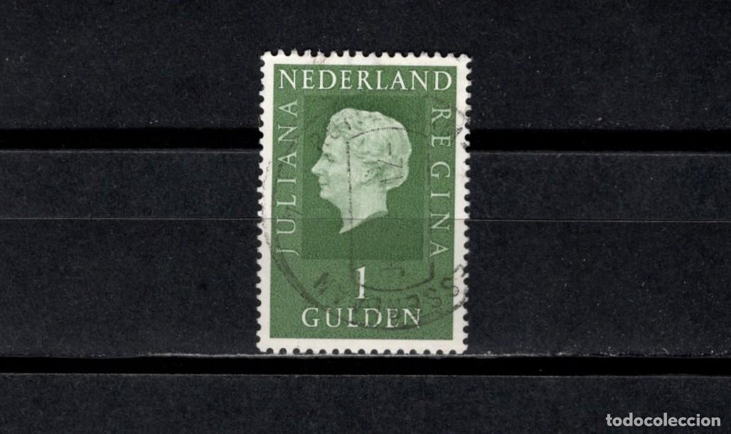 Sellos: Sello usado. Reina Juliana. Sello de 1 florin. Julio de 1969. Yvert 883.
