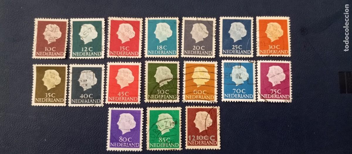 Sellos: HOLANDA SERIE REINA JULIANA