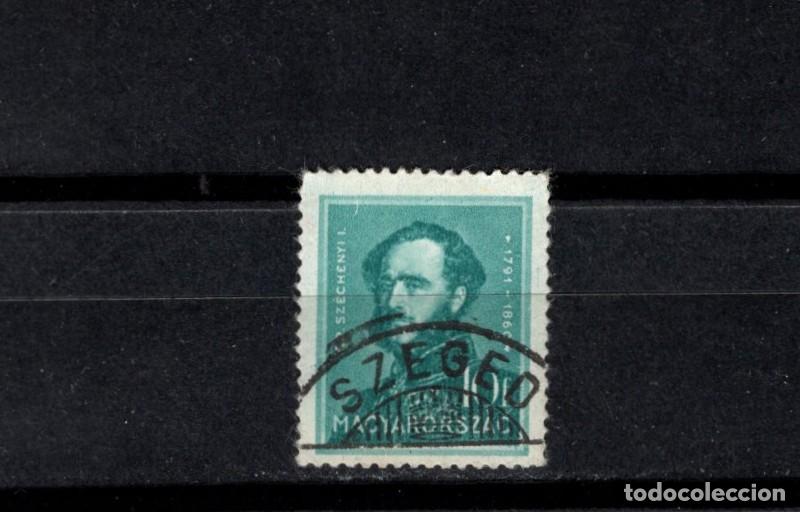 Sellos: Sello usado. Personajes. Esteban Sz&eacute;chenyi. Politico. Sello 10 filler. 1932 julio. Yvert 453.