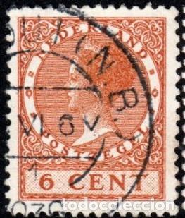 Sellos: Holanda. Reina Guillermina. 1924-27. YT-139A. Usado