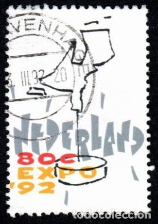 Sellos: Holanda. Expo 92. Sevilla. YT-1398. Usado
