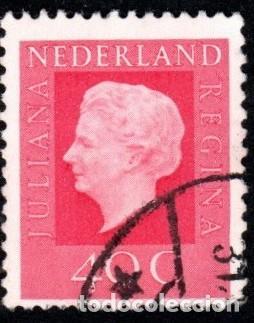 Sellos: Holanda. Reina Juliana. 1972. YT-946. Usado