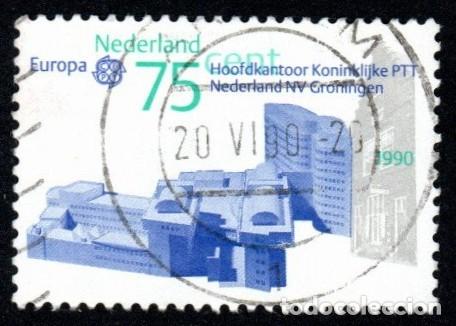 Sellos: Holanda. Europa. Eficiencia Postal. 1990. YT-1356. Usado