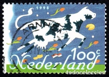 Sellos: Holanda. Diez por Europa. 1995. YT-1495. S. Completa. Usado