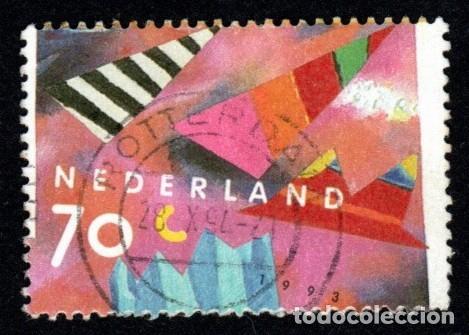 Sellos: Holanda. Buenos Deseos. 1993. YT-1431. Usado