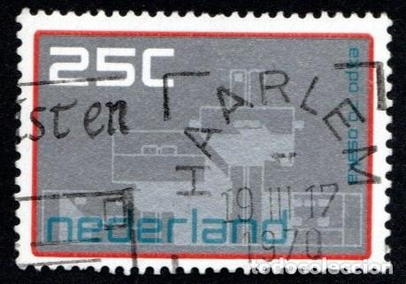Sellos: Holanda. Exposici&oacute;n Mundial de Osaka. 1970. YT-907. S. Completa. Usado