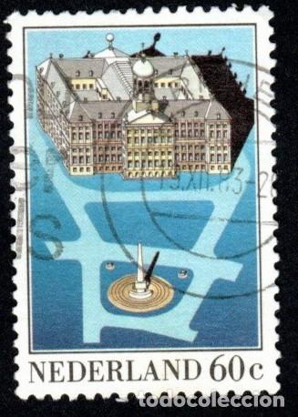 Sellos: Holanda. Palacio Real Sam. Amnsterdan. 1982. YT-1192. Usado