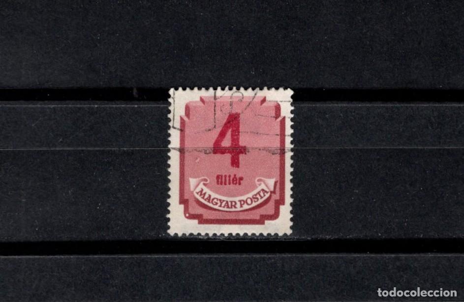 Sellos: Sello usado. Sello tasa de 4 filler. 1946 agosto. Yvert 174.