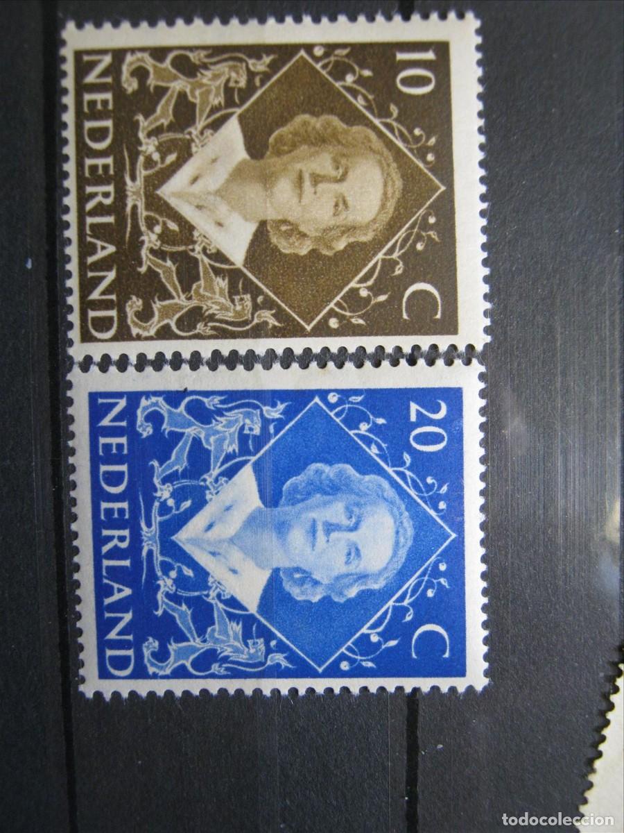 Sellos: HOLANDA 1948 SERIE YVERT 497/498 MNH** SIN CHARNELA LUJO.