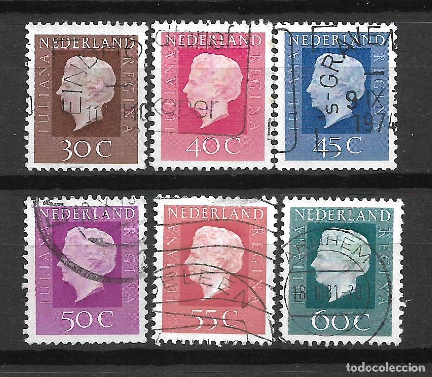 Sellos: holanda 1969-75 reina juliana usados - 3/18
