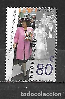 Sellos: 1992: XII Aniversario de la coronaci&oacute;n de la reina Beatriz (MNH**)