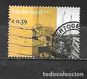 Sellos: 2002: Patrimonio industrial - Taller naval de Spakenburg. 1696 (usado)
