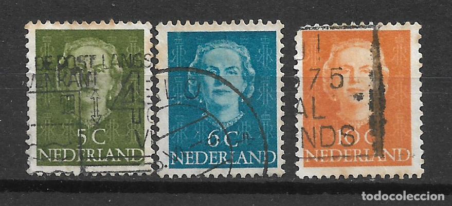 Sellos: holanda 1949 # 306/308 usado - 4/18
