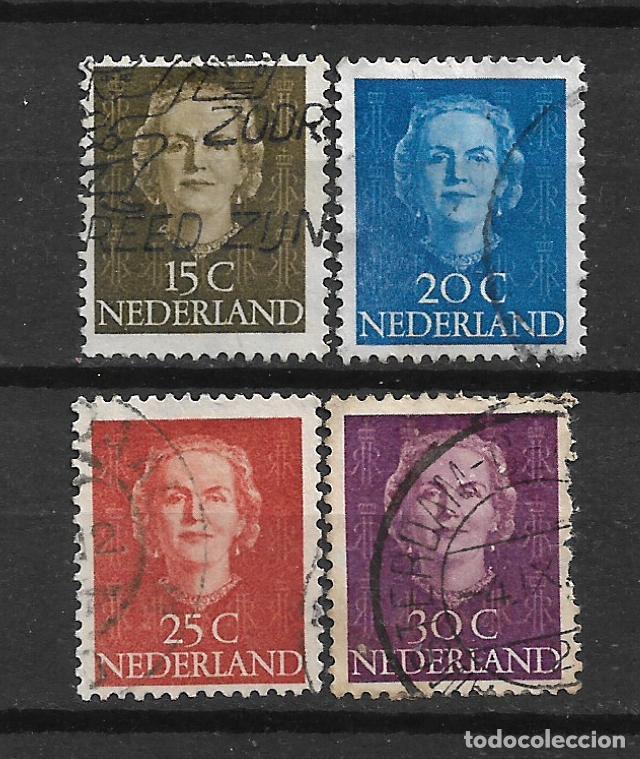 Sellos: holanda 1949 # 310/313 usado - 4/18