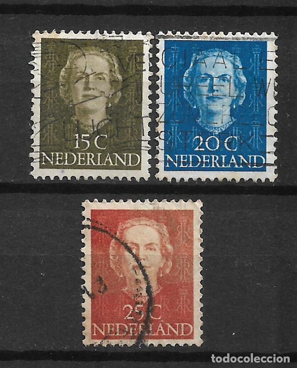 Sellos: holanda 1949 # 310/312 usado - 4/18