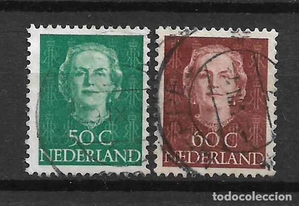 Sellos: holanda 1949 # 317/318 usado - 4/18