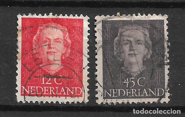 Sellos: holanda 1950-51 # 325/326 usado - 4/18