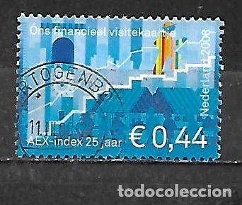 Sellos: 2008: XXV Aniversario del &iacute;ndice burs&aacute;til Aex Index (usado)