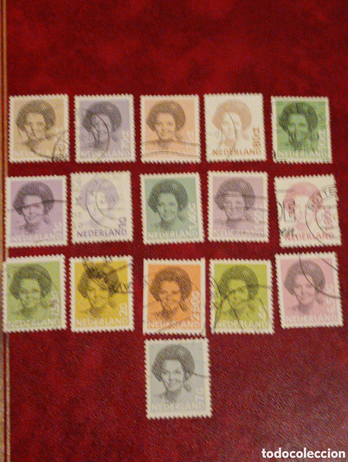 Sellos: Holanda Reina Beatriz 1981 1990