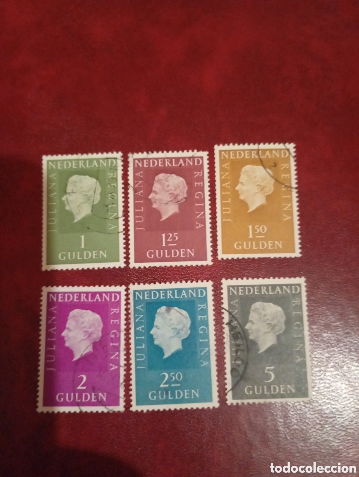 Sellos: Holanda Reina Juliana 1969 1976