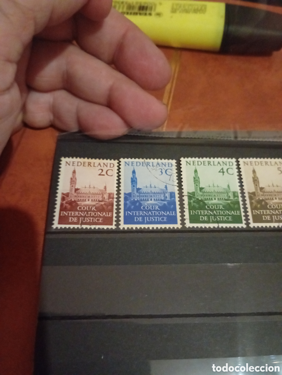 Sellos: Corte Internacional de La Haya 1951 Holanda - Foto 2