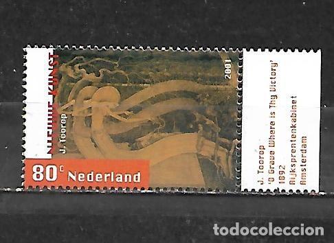 Sellos: 2001: Arte de los siglos XIX - XX - &iexcl;Oh sepultura! &iquest;D&oacute;nde est&aacute; mi victoria?. J. Throop (MNH**)