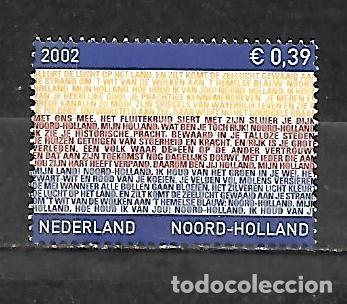 Sellos: 2002: Provincias - Noord Holland (MH*)