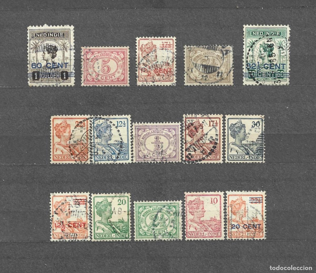 Sellos: Lote sellos Paises bajos Holanda ( India ) Ned-India - 6688-3&ordm;